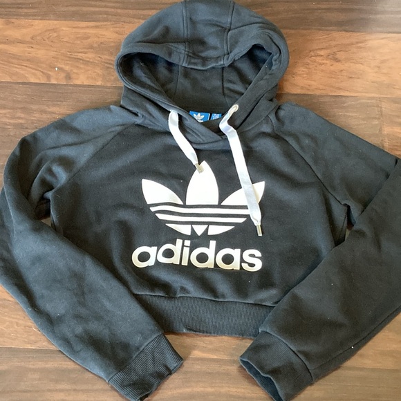Adidas Cropped Hoodie - Picture 4 of 7